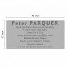 Tampon Colop Printer Line 60 - 9 lignes max. - 76x37 mm