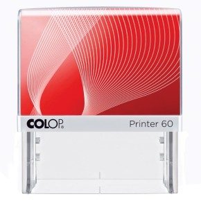 Tampon Colop Printer Line 60 - 9 lignes max. - 76x37 mm