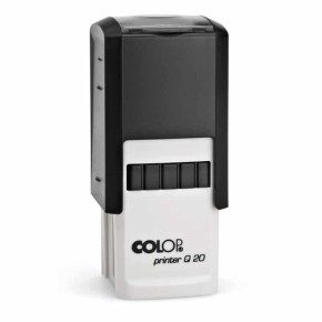 Tampon Colop Printer Line Q20 - 4 lignes max. - 20x20 mm