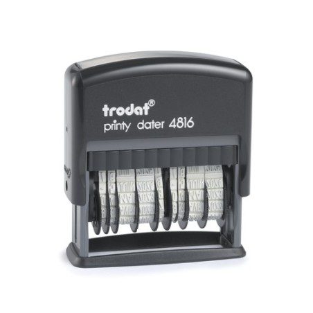Tampon double dateur Trodat 4816 - 50x3,8mm Tampon double dateur Trodat 4816 - 50x3,8mm