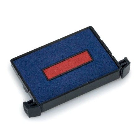 Cassette Trodat Encrage Bicolore 6/4750/2 - Bleu/Rouge Cassette Trodat Encrage Bicolore 6/4750/2 - Bleu/Rouge