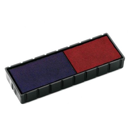Cassette encrage Colop E/12/2 - Bleu/Rouge