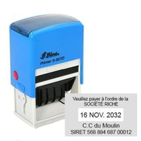Tampon Dateur Shiny S827D