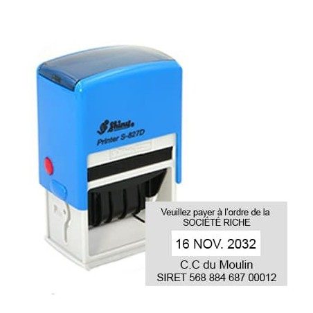 Tampon Dateur Shiny S827D
