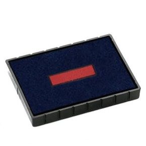 Cassette encrage Colop E/38/2 - Bleu/Rouge