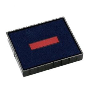 Cassette encrage Colop E/53/2 - Bleu/Rouge
