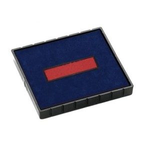 Cassette encrage Colop E/54/2 - Bleu/Rouge