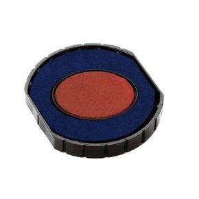 Cassette encrage Colop E/R50/2 Rond - Bleu/Rouge