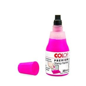 Flacon Encre à tampon - Néon UV - Colop E117 - Rose - 25 ml
