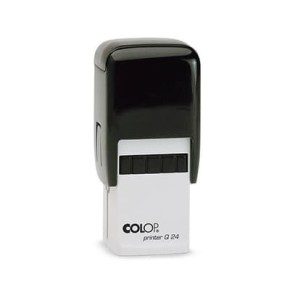 Tampon Colop Printer Line Q24 - 4 lignes max. - 24x24 mm