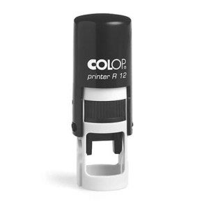 Tampon Colop Printer Line R12 - 1 ligne max. - Ø 12 mm