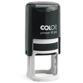 Tampon Colop Printer Line R24 - 5 ligne max. - Ø 24 mm