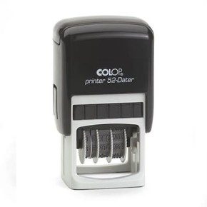 Tampon dateur Colop Printer 52 - 1+1 lignes - 30x20 mm