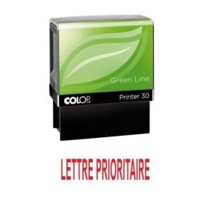 Tampon formule LETTRE PRIORITAIRE - Colop Printer 30 - 47 x 18 mm