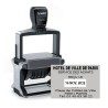 2 tampons dateurs Trodat 5480 + 5 cassettes d'encre noire offertes