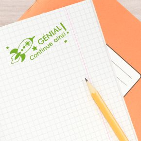 Tampon de motivation génial continue ainsi