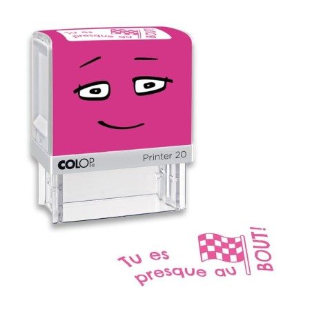 Tampon pour enseignant - Tu es presque au bout