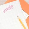 Tampon pour enseignant avec texte Championne de lecture