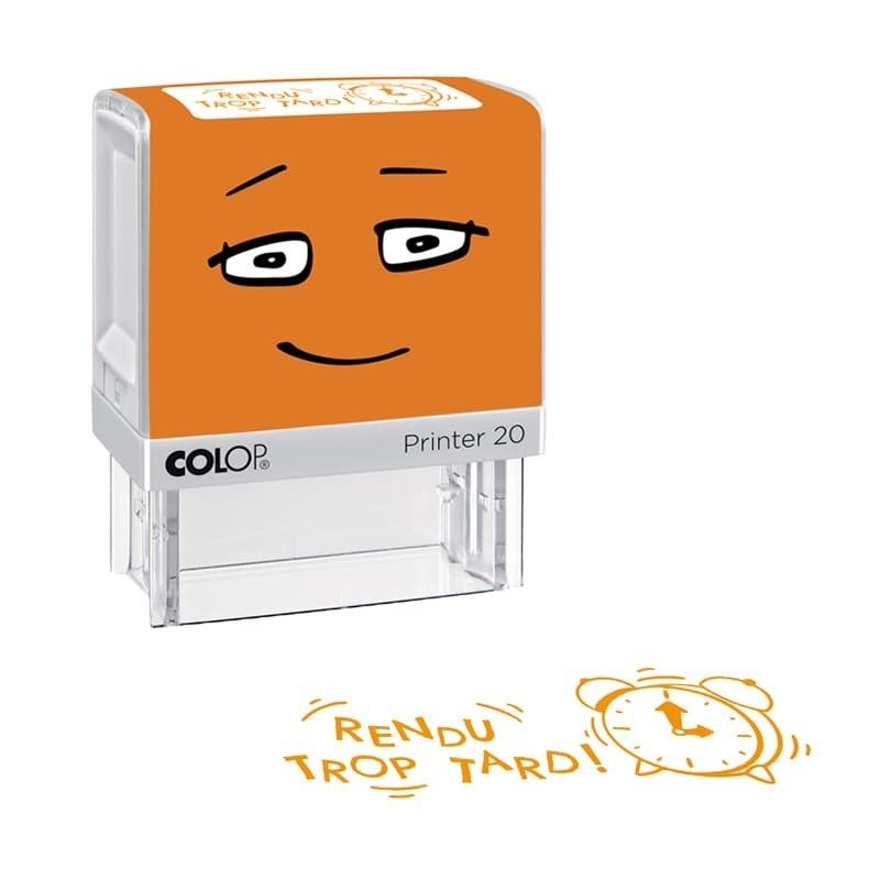 Tampon pour enseignant - Rendu trop tard