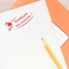 Tampon pour enseignant avec texte Améliore ton écriture