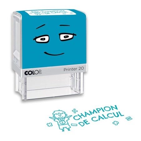 Tampon pour enseignant - Champion de calcul
