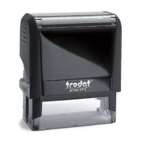Trodat Printy 4913 - Tampon encreur personnalisé 6 lignes