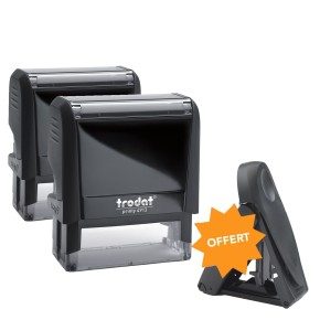 Pack de 2 tampons Trodat Printy 4913 + Trodat Mobile 9413