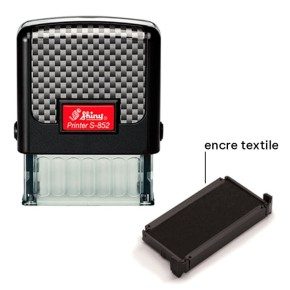 Tampon textile pour marquer les vêtements