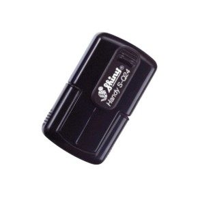 Tampon carré Shiny Handy Stamp S-Q24 - 5 lignes - 24x24mm
