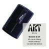 Tampon carré Shiny Handy Stamp S-Q32 - 6 lignes - 32x32mm