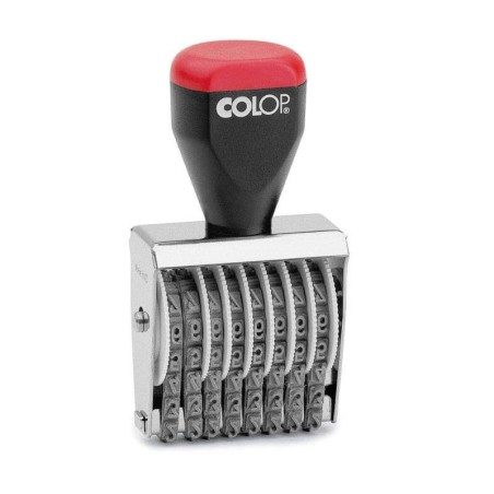 Tampon numéroteur Colop 04008 encrage séparé - 8 bandes - 4mm