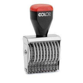 Tampon numéroteur Colop 03010 encrage séparé - 10 bandes - 3mm