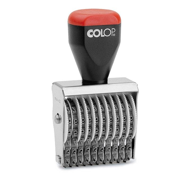 Tampon numéroteur Colop 03010 encrage séparé - 10 bandes - 3mm