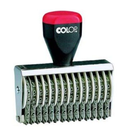 Tampon numéroteur Colop 05014 encrage séparé - 14 bandes - 5mm