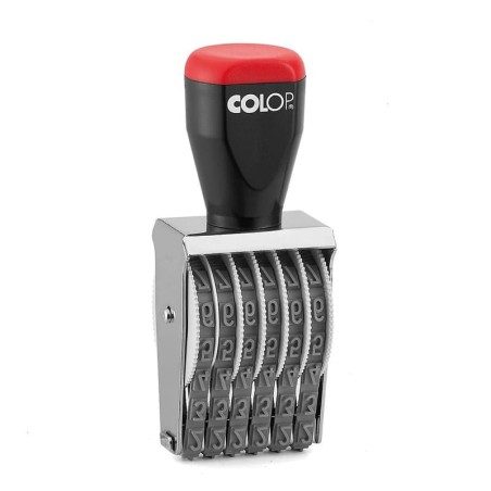Tampon numéroteur Colop 07006 encrage séparé - 6 bandes - 7mm