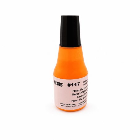 Flacon Encre à tampon - Néon UV - Noris E117 - Orange - 25 ml