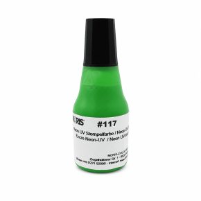 Flacon Encre à tampon - Néon UV - Noris E117 - Vert - 25 ml