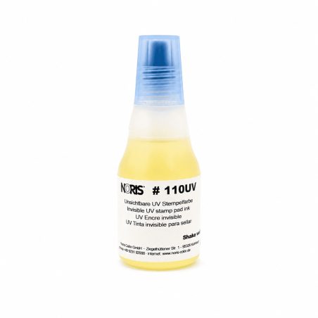 Flacon Encre à tampon - UV - Noris E110 - Invisible - 25 ml