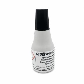 Flacon encre tampon séchage rapide - Noris E191 - Noir - 25 ML