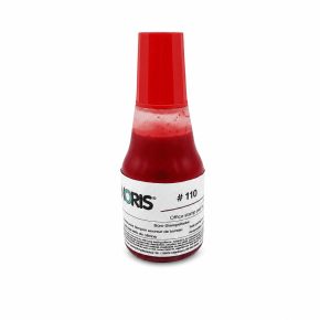 Flacon Encre à tampon - Noris E110 - rouge - 25 ml