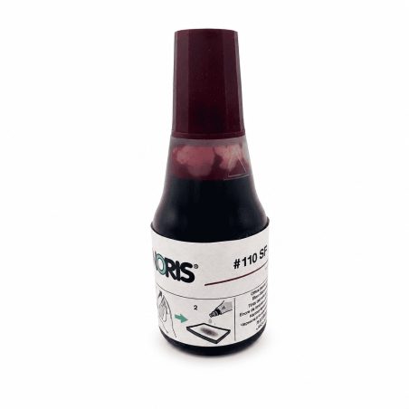 Flacon Encre à tampon - Noris E110S - Bordeaux - 25 ml