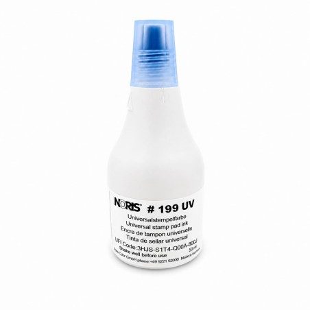 Flacon Encre UV - Séchage rapide - Noris E199 - Invisible - 50 ml