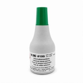 Flacon Encre à tampon - Séchage rapide - Noris E199 - Vert - 50 ml
