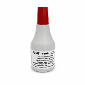 Flacon Encre à tampon - Séchage rapide - Noris E199 - Rouge - 50 ml