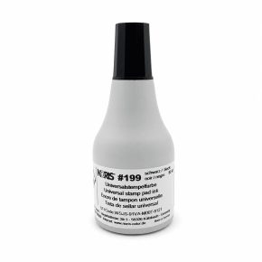 Flacon Encre à tampon - Séchage rapide - Noris E199 - Noir - 50 ml
