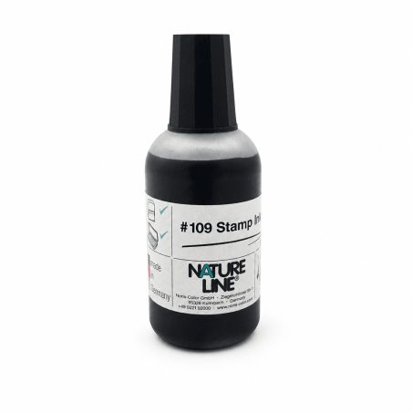 Flacon Encre à tampon BIO - Noris E109 - Noir - 25 ml