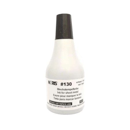 Flacon encre à tampon sur Métal - Noris E130 - Noir - 50ml