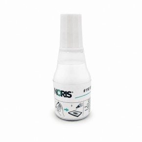 Flacon Encre à tampon - Noris E110S - Blanc - 25 ml