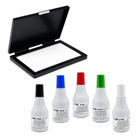Kit encreur EMU et encre Noris E199 pour surface non poreuse