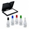 Kit encreur EMU et encre Noris E199 pour surface non poreuse